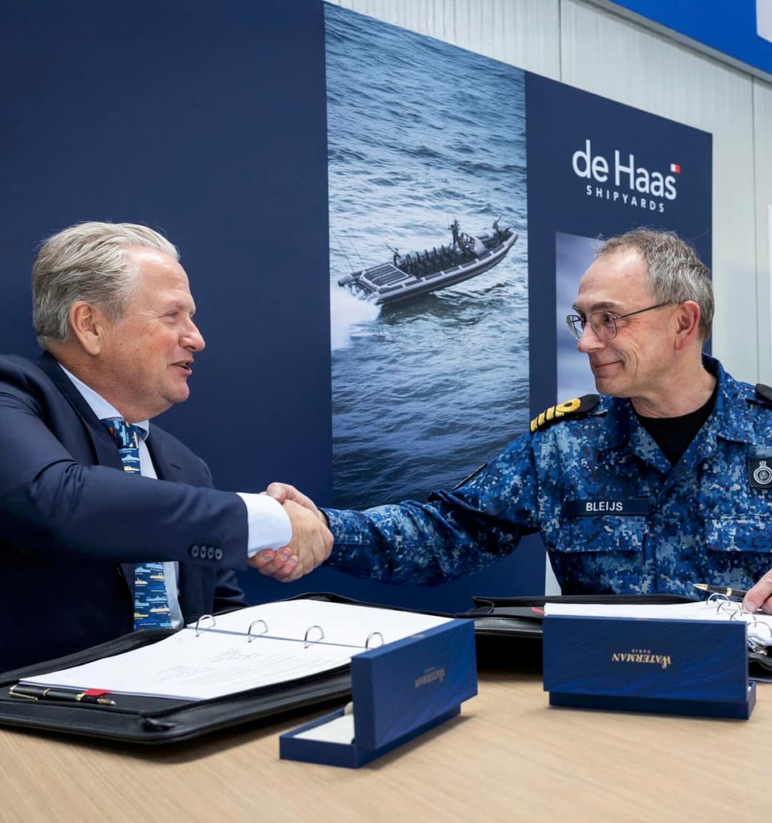 De Haas Shipyards bouwt nieuwe vaartuigen voor Ministerie van Defensie