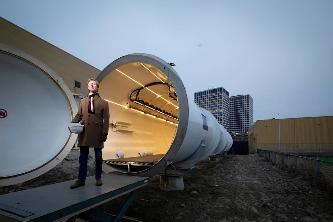 In 2030 een Hyperloop in Rotterdam