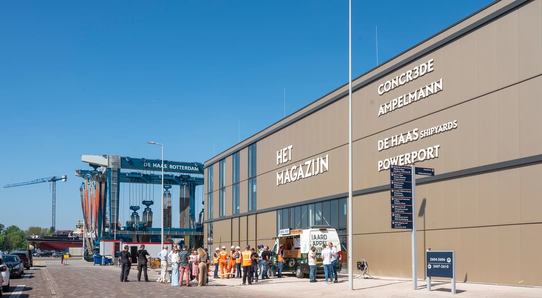 Oplevering Het Magazijn